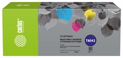 Струйный картридж Cactus CS-EPT8042 (T8042) голуб.пигм. для Epson SureColor SC-P6000, 7000, 8000, 9000 (700 мл) - фото 20379