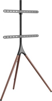 Подставка для телевизора Cactus CS-ST1246BKWN черный/орех 45"-65" макс.32кг напольный - фото 20883