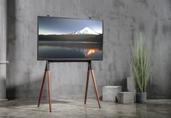 Подставка для телевизора Cactus CS-ST1247BKWN черный/орех 49"-70" макс.40кг напольный - фото 20913