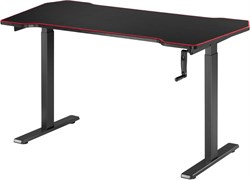 Стол для компьютера Cactus CS-MDL-BK столешница МДФ черный, столешница 140x67 см - фото 21301
