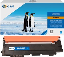 Лазерный картридж  G&G GG-C406S голубой для Samsung CLP-360, 365, CLX-3300, 3305 (1'000 стр.) - фото 21417