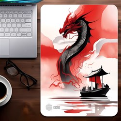Коврик для мыши Cactus Red Dragon 400x300x3мм (CS-MP-PRO21XL) - фото 22407