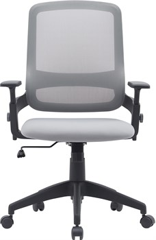 Кресло Cactus CS-MC313-BKGY черный/серый сетка/ткань низк.спин. крестов. пластик пластик черный - фото 23916