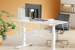 Кабель-канал Cactus CS-CM-700-2WT для столов 72.8x13.5x34.2см белый - фото 24523