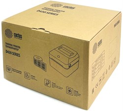 Термопринтер Cactus CS-TP-D430U 203dpi 160мм/с/USB для печ.этик. черный - фото 25217