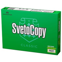 Бумага офисная SvetoCopy CLASSIC А4, 80 г/м2, 500 листов, белый CIE146% - фото 25233