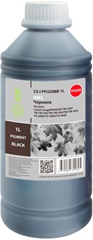 Чернила Cactus CS-I-PFI320BK-1L (PFI-320/120) черный для Canon imagePROGRAF TM-200, TM-205, TM-300, TM-30 (1'000 мл) - фото 25280