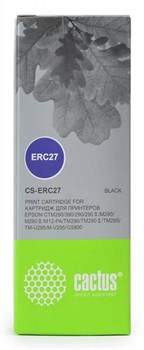 Матричный картридж Cactus CS-ERC27 черный для Epson ERC 27 - фото 6908