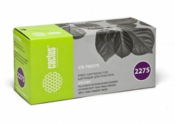 Лазерный картридж Cactus CS-TN2275 (TN-2275) черный для принтеров Brother DCP 7060, 7060dr, 7065, 7065dnr, 7070, 7070dwr, FAX 2845, 2845r, 2940, 2940r, HL 2240r, 2240dr, 2250dn, 2250dnr, MFC 7360, 7360nr, 7860dwr (2'600 стр.) - фото 8196