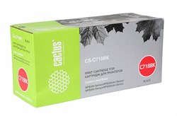 Лазерный картридж Cactus CS-C718BK (Cartridge 718) черный для Canon LaserBase MF8330 i-Sensys, MF8350, MF8360, MF8380, MF8540, LBP 7200 i-Sensys, 7210, 7660, 7680 (3'400 стр.) - фото 8409