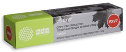 Лазерный картридж Cactus CS-EXV7 (C-EXV7) черный для Canon ImageRunner 1210, 1230, 1270, 1270f, 1300, 1310, 1330, 1370, 1370f, 1510, 1530, 1570, 1570f; IR 1200, 1210, 1230, 1270, 1270f, 1300 (5'300 стр.) - фото 8460