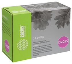 Лазерный картридж Cactus CS-D205S (MLT-D205S) черный для Samsung ML3300, 3310d, 3310nd, 3312nd, 3710, 3710d, 3710nd, 3712dw, 3712nd; SCX 4833fd, 4833fr, 4833, 4835, 5637, 5637fr, 5639, 5639fr, 5737fw, 5739fw (2'000 стр.) - фото 9296