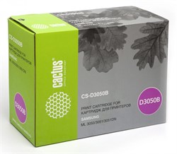 Лазерный картридж Cactus CS-D3050B (ML-D3050B) черный для Samsung ML3050, 3051, 3051n, 3051nd (8'000 стр.) - фото 9304