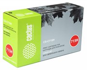 Лазерный картридж Cactus CS-C715H (Cartridge 715H) черный увеличенной емкости для Canon LBP 3310 i-Sensys, 3370 i-Sensys (7&#39;000 стр.)