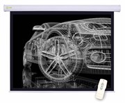 Экран Cactus Motoscreen CS-PSM-150x150 87" 1:1 настенно-потолочный , моторизованный привод (150x150 см.)
