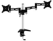 Кронштейн для мониторов Cactus CS-VM-D08-AL серебристый 13"-27" макс.8кг настольный поворот и наклон Кронштейн для мониторов Cactus CS-VM-D08-AL серебристый 13"-27" макс.8кг настольный поворот и наклон