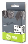 Лента Cactus CS-TZ131 (TZE-131) черный для Brother 1010, 1280, 1830VP, 7600VP (12 мм x 8 м) Лента Cactus CS-TZ131 (TZE-131) черный для Brother 1010, 1280, 1830VP, 7600VP (12 мм x 8 м)