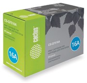 Лазерный картридж Cactus CS-Q7516AV (HP 16A) черный для HP LaserJet 5200, 5200dtn, 5200tn, 5200l, 5200n, 5200lx (12'000 стр.) Лазерный картридж Cactus CS-Q7516AV (HP 16A) черный для HP LaserJet 5200, 5200dtn, 5200tn, 5200l, 5200n, 5200lx (12'000 стр.)