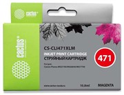 Струйный картридж Cactus CS-CLI471XLM (CLI-471XLM) пурпурный для Canon Pixma MG5740, MG6840, MG7740, TS5040, TS6040, TS8040, TS9040 (10,8 мл) Струйный картридж Cactus CS-CLI471XLM (CLI-471XLM) пурпурный для Canon Pixma MG5740, MG6840, MG7740, TS5040, TS6040, TS8040, TS9040 (10,8 мл)