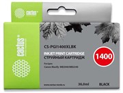 Струйный картридж Cactus CS-PGI1400XLBK (PGI-1400XL BK) черный для Canon MAXIFY MB2040, MB2140, MB2340, MB2740 (36 мл)