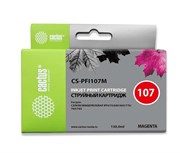 Струйный картридж Cactus CS-PFI107M (PFI-107M) пурпурный для Canon ImagePrograf iPF670, iPF670 MFP L24, iPF680, iPF681, iPF685, iPF686, iPF770, iPF770 MFP L36, iPF780, iPF780 MFP M40, iPF781, iPF785, iPF785 MFP M40, iPF786 (130 мл)