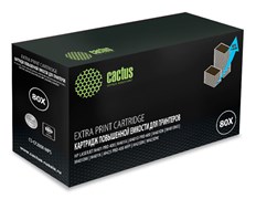 Лазерный картридж Cactus CS-CF280X-MPS (HP 80X) черный увеличенной емкости для HP LaserJet M401 Pro 400, M401a, M401d Pro 400, M401dn, M401dne (CF399A), M401dw, M401n, M425 Pro 400 MFP, M425dn, M425dw (13'000 стр.)