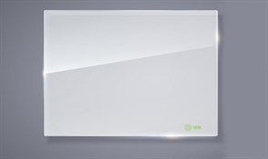 Демонстрационная доска Cactus CS-GBD-90x120-WT магнитно-маркерная, стеклянная, белая (90x120 см.)