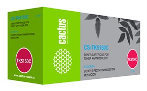 Лазерный картридж Cactus CS-TK5150C (TK-5150C) голубой для Kyocera Ecosys M6035cidn, P6035cdn, M6535cidn (10&#39;000 стр.)