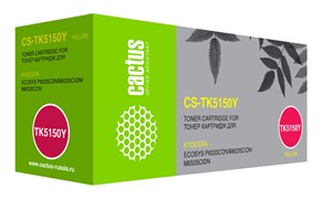 Лазерный картридж Cactus CS-TK5150Y (TK-5150Y) желтый для Kyocera Ecosys M6035cidn, P6035cdn, M6535cidn (10'000 стр.)
