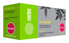 Лазерный картридж Cactus CS-TK5150Y (TK-5150Y) желтый для Kyocera Ecosys M6035cidn, P6035cdn, M6535cidn (10'000 стр.) Лазерный картридж Cactus CS-TK5150Y (TK-5150Y) желтый для Kyocera Ecosys M6035cidn, P6035cdn, M6535cidn (10'000 стр.)