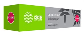 Лазерный картридж Cactus CS-TK5205BK (TK-5205K) черный для Kyocera Ecosys 356ci (18'000 стр.)