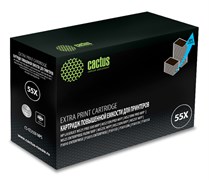 Лазерный картридж Cactus CS-CE255X-MPS (HP 55X) черный для увеличенной емкости для HP LaserJet M521 Pro 500 MFP, M521dn Pro MFP, M521dw Pro MFP, M525, M525c MFP, M525f, P3010, P3015, P3015d, P3015dn, P3015x (15'000 стр.) Лазерный картридж Cactus CS-CE255X-MPS (HP 55X) черный для увеличенной емкости для HP LaserJet M521 Pro 500 MFP, M521dn Pro MFP, M521dw Pro MFP, M525, M525c MFP, M525f, P3010, P3015, P3015d, P3015dn, P3015x (15'000 стр.)