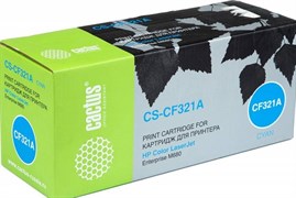 Лазерный картридж Cactus CS-CF321AV (HP 653A) голубой для HP Color LaserJet M680, M680dn, M680f, M680z (16'500стр.) Лазерный картридж Cactus CS-CF321AV (HP 653A) голубой для HP Color LaserJet M680, M680dn, M680f, M680z (16'500стр.)