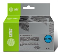 Струйный картридж Cactus CS-L0R40AE (957XL) черный для HP OfficeJet pro 7720, 8210, 8218, 8720, 8725, 8730 (73 мл)
