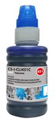 Чернила Cactus CS-I-CLI451C голубой для Canon Pixma iP6840, iP7240, iP8740, iX6840, MG5440 (100 мл) Чернила Cactus CS-I-CLI451C голубой для Canon Pixma iP6840, iP7240, iP8740, iX6840, MG5440 (100 мл)