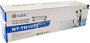 Лазерный картридж G&G NT-TN1075 (TN-1075) черный для Brother HL 1110, 1112A, 1210, DCP 1510, 1512, 1610, MFC 1810, 1910 (1'000 стр.)