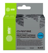 Струйный картридж Cactus CS-F6V19AE (HP 123XL) черный для HP DeskJet 1110, 1111, 1112, 2130 (18 мл) Струйный картридж Cactus CS-F6V19AE (HP 123XL) черный для HP DeskJet 1110, 1111, 1112, 2130 (18 мл)