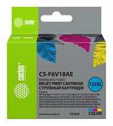 Струйный картридж Cactus CS-F6V18AE (HP 123XL) многоцветный для HP DeskJet 1110, 1111, 1112, 2130 (18 мл) Струйный картридж Cactus CS-F6V18AE (HP 123XL) многоцветный для HP DeskJet 1110, 1111, 1112, 2130 (18 мл)