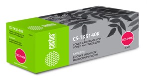Лазерный картридж Cactus CS-TK5140K (TK-5140K) черный для Kyocera Ecosys M6030cdn, M6530cdn, P6130cdn (7'000 стр.)
