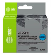 Струйный картридж Cactus CS-CC641 (HP 121XL) черный увеличенной емкости для HP DeskJet D1663, D2500, D2563, D2663, D5563, F2423, F2483, F2493, F4213, F4275, F4280, F4283, F4583; ENVY 110; PhotoSmart C4683, C4783 (18 мл) Струйный картридж Cactus CS-CC641 (HP 121XL) черный увеличенной емкости для HP DeskJet D1663, D2500, D2563, D2663, D5563, F2423, F2483, F2493, F4213, F4275, F4280, F4283, F4583; ENVY 110; PhotoSmart C4683, C4783 (18 мл)