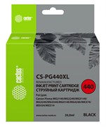 Струйный картридж Cactus CS-PG440XL (PG-440XL) черный для Canon Pixma MG2140, MG2240, MG2245, MG3140, MG3240, MG3540, MG3640, MG4140, MG4240, MG4250, MX375, MX394, MX454, MX474, MX514, MX524, MX534, TS5140 (20 мл)