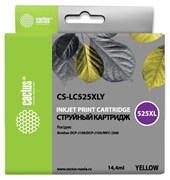 Струйный картридж Cactus CS-LC525XLY (LC525XL-Y) желтый для принтеров увеличенной емкости для принтеров Brother DCP J100, MFC J200 (14,4 мл) Струйный картридж Cactus CS-LC525XLY (LC525XL-Y) желтый для принтеров увеличенной емкости для принтеров Brother DCP J100, MFC J200 (14,4 мл)