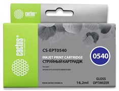 Струйный картридж Cactus CS-EPT0540 (T0540) глянцевый для принтеров Epson Stylus Photo R800, R1800 (16,2 мл)
