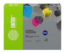 Струйный картридж Cactus CS-EPT0925 (T0925) набор для принтеров Epson Stylus C91, C240, CX4300, T26, T27, TX106, TX109, TX117, TX119 (8 мл + 3 x 6,6 мл) Струйный картридж Cactus CS-EPT0925 (T0925) набор для принтеров Epson Stylus C91, C240, CX4300, T26, T27, TX106, TX109, TX117, TX119 (8 мл + 3 x 6,6 мл)