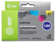 Струйный картридж Cactus CS-EPT1285 (T1285) набор для принтеров Epson Stylus S22, S125, SX130, SX230, SX235w, SX420w, SX425w, SX430w, SX435w, SX440w, SX445w, Office BX305f (10 мл + 3 x 7 мл) Струйный картридж Cactus CS-EPT1285 (T1285) набор для принтеров Epson Stylus S22, S125, SX130, SX230, SX235w, SX420w, SX425w, SX430w, SX435w, SX440w, SX445w, Office BX305f (10 мл + 3 x 7 мл)