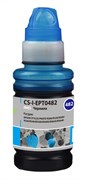 Чернила Cactus CS-I-EPT0482 голубой для Epson Stylus Photo R200, R220, R300, R320, R340 (100 мл)