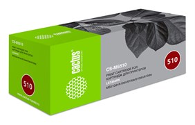 Лазерный картридж Cactus CS-MS510 (50F1U00, 50F4U00, 50F2U00) черный для Lexmark MS 510dn, 610dn, 610de, 610dtn, 610dte (20'000 стр.) Лазерный картридж Cactus CS-MS510 (50F1U00, 50F4U00, 50F2U00) черный для Lexmark MS 510dn, 610dn, 610de, 610dtn, 610dte (20'000 стр.)