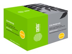 Лазерный картридж Cactus CS-PH3010X (106R02183) черный увеличенной емкости для Xerox Phaser 3010, 3010v, 3040, 3040v; WorkCentre 3045, 3045b, 3045v, 3040ni (2'300 стр.) Лазерный картридж Cactus CS-PH3010X (106R02183) черный увеличенной емкости для Xerox Phaser 3010, 3010v, 3040, 3040v; WorkCentre 3045, 3045b, 3045v, 3040ni (2'300 стр.)