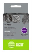 Картридж ленточный Cactus CS-TZE211 черный для Brother 1010, 1280, 1280VP, 2700VP Картридж ленточный Cactus CS-TZE211 черный для Brother 1010, 1280, 1280VP, 2700VP