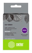 Картридж ленточный Cactus CS-TZE651 черный для Brother 1010, 1280, 1280VP, 2700VP